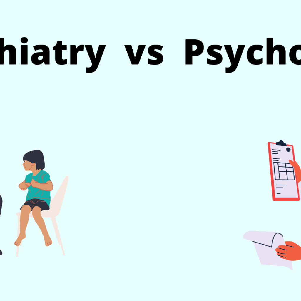 phd psychology vs md psychiatry